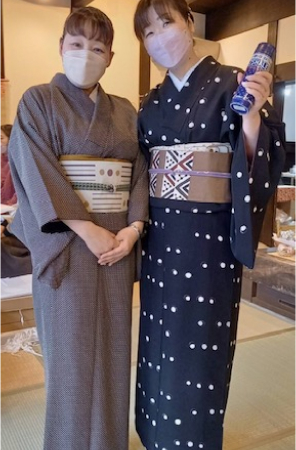 着付け教室風景